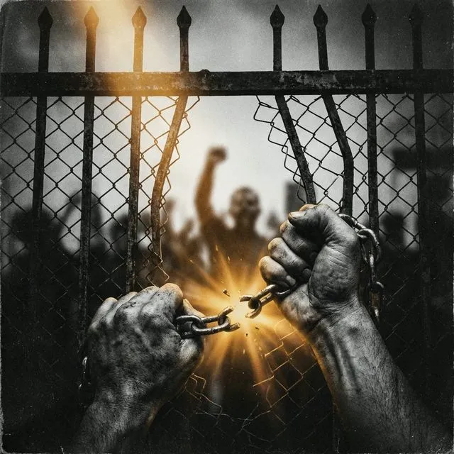 Uncivil Liberties - hands breaking chains
